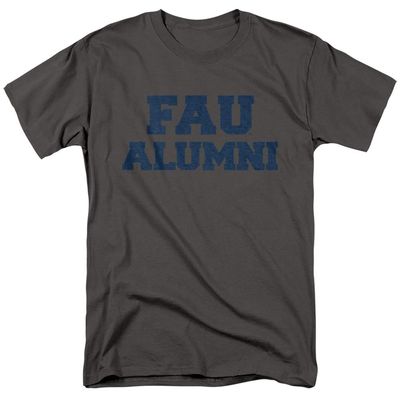 Florida Atlantic University Official Alumni Unisex Adult T-Shirt, Charcoal, 5X-Large
