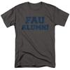 Florida Atlantic University Official Alumni Unisex Adult T-Shirt, Charcoal, 5X-Large view 1
