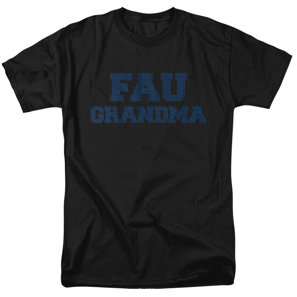 Florida Atlantic University Official Grandma Unisex Adult T-Shirt, Black, 5X-Large