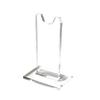 Clearco Single Clear Acrylic Sword Stand, individual units for displaying angled or straight Antique and collectible swords. Order TWO (9 Inch) view 1
