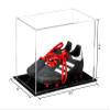 Better Display Cases Acrylic Kids Shoes Display Case - Small Rectangle Box with Clear Case and Black Base 9.5" x 6" x 6.5" (A005/V43) view 2