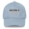 CreativeTees4You Metal Detector Gift Embroidered Dad Hat Baseball Cap Cotton Adjustable Metal Detecting Dirt Fishing Light Blue view 1