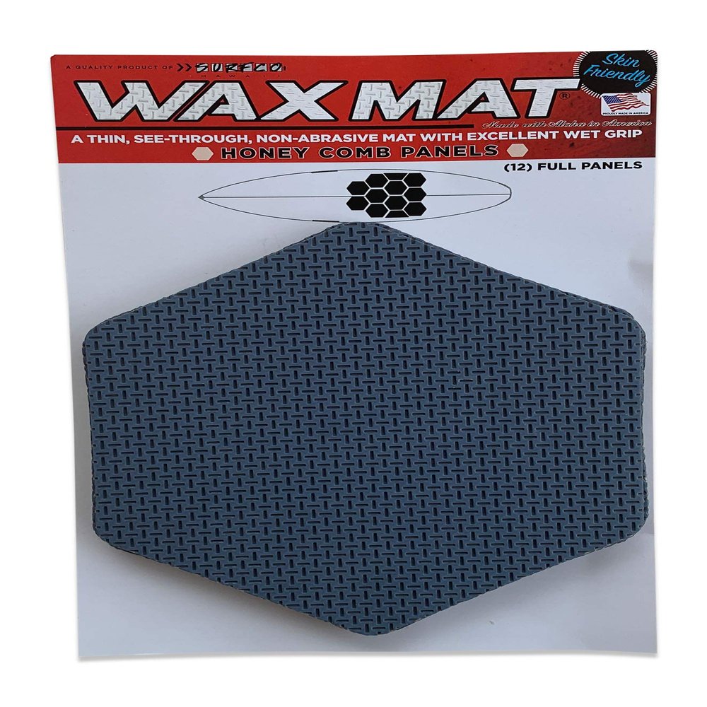 Surfco Hawaii Honeycomb Wax Mat Kit - Dark Gray