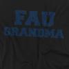 Florida Atlantic University Official Grandma Unisex Adult T-Shirt, Black, 4X-Large view 2