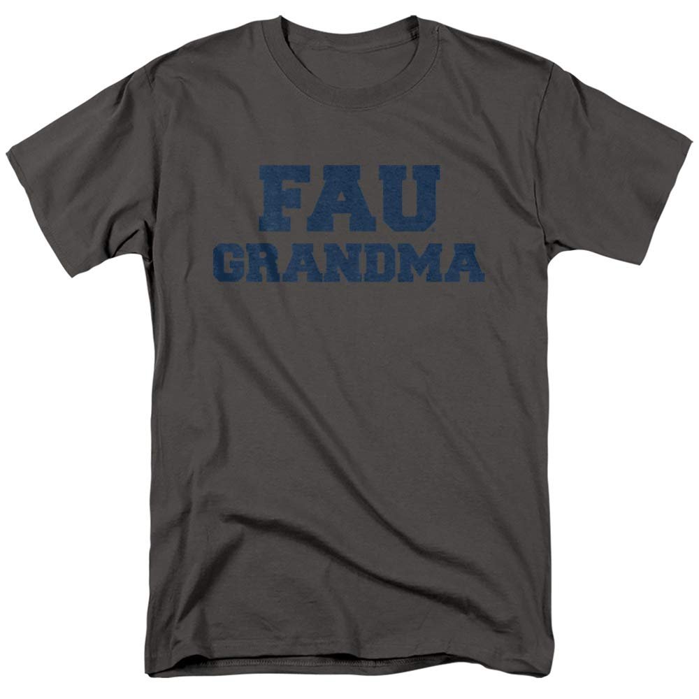 Florida Atlantic University Official Grandma Unisex Adult T-Shirt, Charcoal, 5X-Large