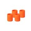 13 Fishing - Neon Orange Reel Anchor Wraps - 4 Wrap Bands per Pack - RAR-NO view 2