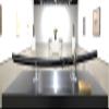 Clearco Single Clear Acrylic Sword Stand, individual units for displaying angled or straight Antique and collectible swords. Order TWO (3 Inch) view 2