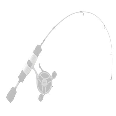 13 Fishing - White Ice Reel Anchor Wraps - 4 Wrap Bands per Pack - RAR-WI