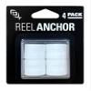 13 Fishing - White Ice Reel Anchor Wraps - 4 Wrap Bands per Pack - RAR-WI view 3
