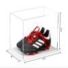 Better Display Cases Acrylic Kids Shoes Display Case - Small Rectangle Box with Clear Case and White Base 9.5" x 6" x 6.5" (A005/V43) view 2