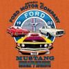 Ford Mustang Youth T-Shirt Detroit Mi. 1903 Ford Motor Company Licensed Kids Hot Pink Small view 2