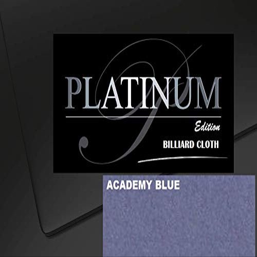 DB Entertainment Company Platinum Edition Billiard Pool Table Fabric Cloth Bed and Rails Pre-Cut (18 Colors) 7' 8' 8'OS 9' 10' Tables (Academy Blue, 7' Billiard Pool Table Cloth)