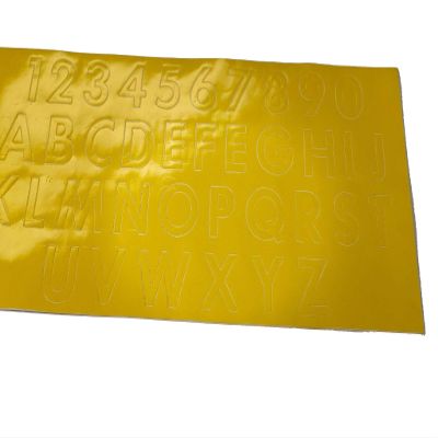 4 Sets of Yellow Stickers/Decals for Pennsylvania Inspection Signs