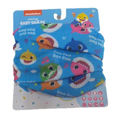 Baby Shark Kids Face Cover Bandana Neck Gaiter for Girls Boys Children