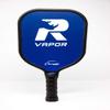Champion Sports Aluminum Pickleball Paddle Set: Rhino Vapor Pickleball Paddle - Indoor or Outdoor Pickle Ball Paddles - Blue/Black Racket & White/Black Rackets with Two Pickleballs view 2