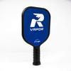Champion Sports Aluminum Pickleball Paddle Set: Rhino Vapor Pickleball Paddle - Indoor or Outdoor Pickle Ball Paddles - Blue/Black Racket & White/Black Rackets with Two Pickleballs view 3