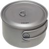 Fujimi Sangyo OF-CATC Titanium Cooker, Silver, Pot: Approx. 5.7 x 2.8 inches (14.5 x 7 cm) view 1