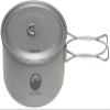 Fujimi Sangyo OF-CATC Titanium Cooker, Silver, Pot: Approx. 5.7 x 2.8 inches (14.5 x 7 cm) view 2