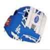 Rawlings MLB Team Logo Youth Glove Series, Los Angeles Dodgers,Royal Blue, 10" view 1