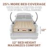 Pittman Outdoors AirBedz Truck Bed Mattress, Tan, Mid Size 6 to 6.5 Ft view 2