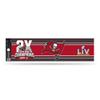 Rico Industries NFL Tampa Bay Buccaneers 2 Time Super Bowl Champs Bumper Sticker, 3 x 12-" view 1