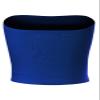 Design by Olivia Women's Casual Solid Double Layered Strapless Basic Tube Top Royal Blue L view 3