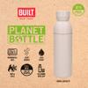 Built Planet Bottle Water Bottle, Pink, 500ml view 3