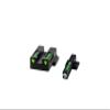 HIVIZ Litewave H3 Tritium/Litepipe Sight Set for S&W M&P Shield 9EZ/380EZ  Front & Rear Day/Night Sights view 1