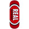 Real Team Classic Oval Skateboard Deck - Red - 8.12" view 1