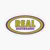 Real Team Classic Oval Skateboard Deck - Red - 8.12" view 4