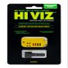 HIVIZ Ruger Revolver Rear Sight Fiber Optic Replacement Rear Sight for Ruger Blackhawk, Super Blackhawk, GP100, and Redhawk Revolvers view 2