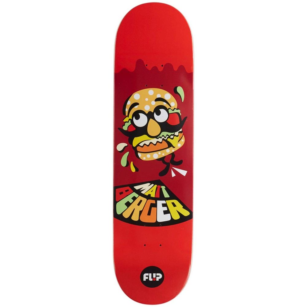 Flip Berger Block Skateboard Deck - 8.25"