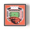 YouTheFan NCAA Oregon State 3D StadiumView Magnets - Reser Stadium view 3