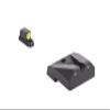 Meprolight Hyper-Bright CZ Shadow 2 Pistol Sight Set, Yellow Ring/Green, Fixed, Handgun Accessory (0477873121) view 1
