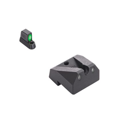 Meprolight Hyper-Bright CZ Shadow 2 Green Ring/Green Fixed Pistol Sight Set (0477873111)