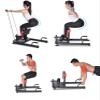 5 Star TD Multifunctional 3-in-1 Squat Machine, Sissy Squat Sit Ups Push Deep, Hip Coach Hook Leg Roll Belly, Hand Elastic Resistance Bands, Leg Exercise, for Home Gym Fitness Equipment (Black) view 2