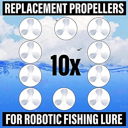 UFISH Robotic Fishing Lure 10X Replacement Propellers