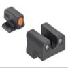 MEPRO Hyper-Bright tritium Night Sights Compatible with Canik TP Series Green tritium, Orange Colored Front Ring, U-Notch Rear by Meprolight view 2