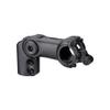 BBB Cycling 100 mm Adjustable Handlebar Stem Direct Mount Stainless Steel Bolts -40 Degree - +60 Degree Angle 6061 T6 Aluminum HighFix OS BHS-35, Black view 1