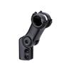 BBB Cycling 100 mm Adjustable Handlebar Stem Direct Mount Stainless Steel Bolts -40 Degree - +60 Degree Angle 6061 T6 Aluminum HighFix OS BHS-35, Black view 4