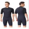 FLEXEL Shorty Wetsuit for Men and Women, 2mm 3mm Neoprene Back Zip Diving Suit Keep Warmth in Cold Water for Diving Snorkeling Surfing Swimming view 1