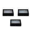 Riker Glass Top Display Cases for Collectables, Arrowheads, Medals & More (3 Pack 4 x 3 x 0.75) view 1