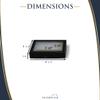 Riker Glass Top Display Cases for Collectables, Arrowheads, Medals & More (3 Pack 4 x 3 x 0.75) view 2
