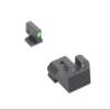 MEPRO Hyper-Bright tritium Night Sights Compatible with Kimber 1911 SUP, Green tritium, Extra Bright Green Colored Front Ring, U-Notch Rear by Meprolight view 1