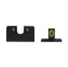 MEPRO Hyper-Bright tritium Night Sights Compatible with FN 509, 3-Dot Green tritium, Extra Bright Green Colored Front Ring, U-Notch Rear by Meprolight view 2