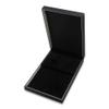 CuteBox Elegant Matte Black Necklace Box with Reversible Insert view 3