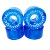 Alterskate Longboard Cruiser 65mm 78a Wheels (Translucent Blue) view 2