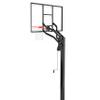 Spalding 60" Tempered Glass U-Turn In-Ground Basketball Hoop view 3