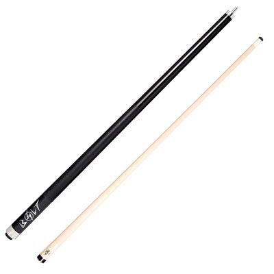 Bolt High Performance Maximum Control Pool Stick 2 Piece Maple 19 20 or 21 oz Pool Cue for Home Bar Pub Billiard Hall XTC Fiber (Maple/Black, 21)
