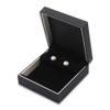 CuteBox Elegant Matte Black Pendant/Earring Box with Reversible Insert view 2